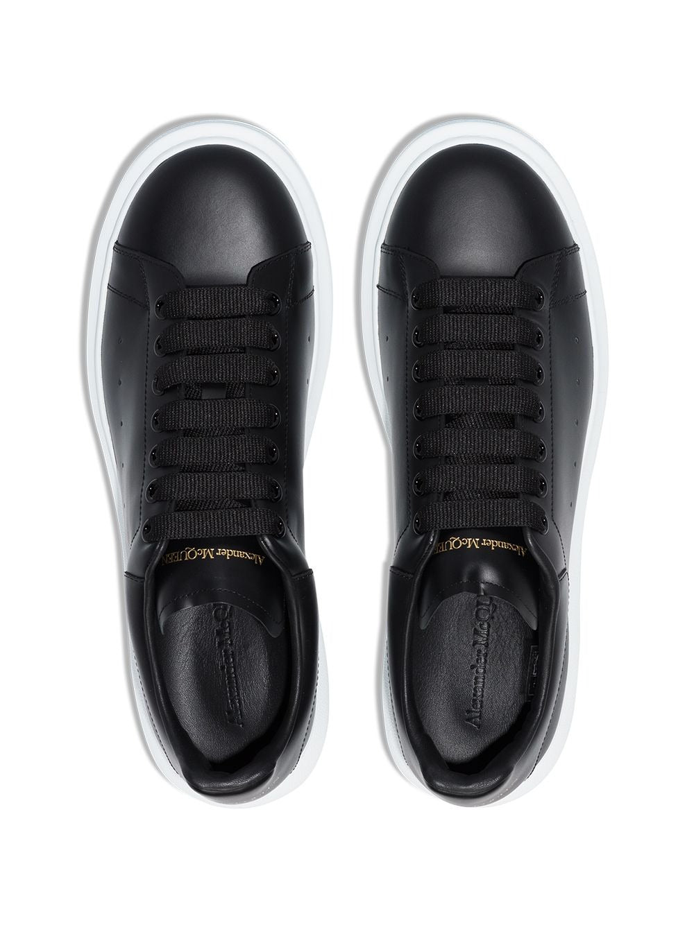 Alexander McQueen Oversized Color Negro/Blanco