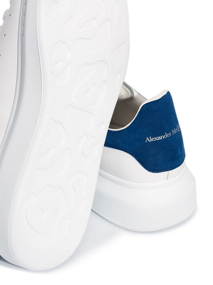 Alexander McQueen Oversized Color Blanco/Azul