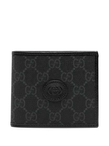 Gucci cartera plegable con motivo GG