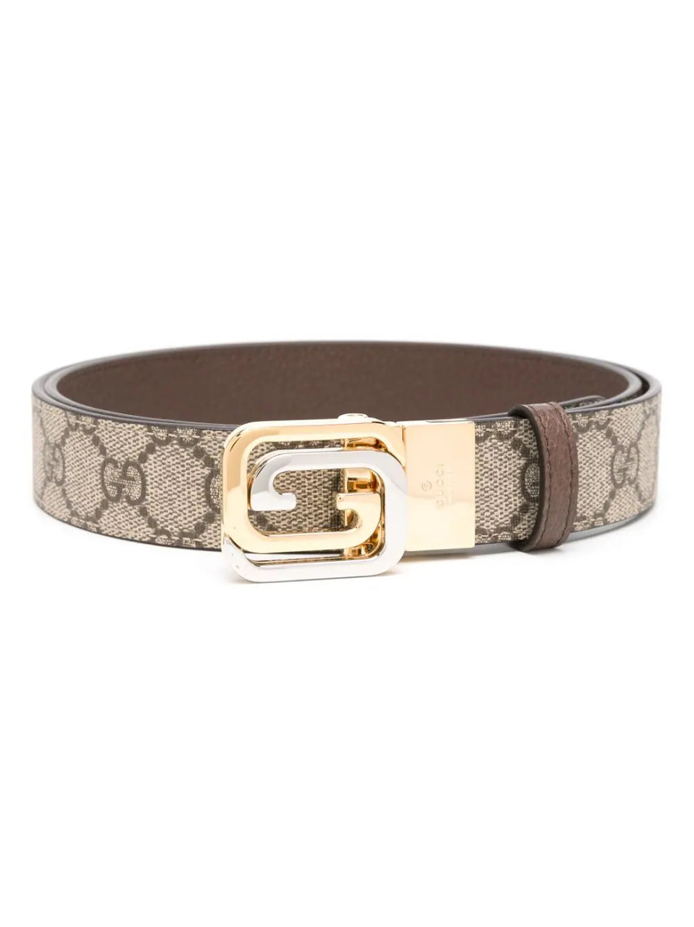 Gucci cinturón reversible con hebilla Interlocking G