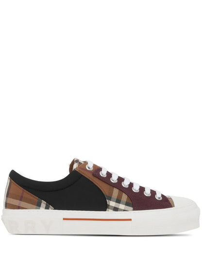 Burberry tenis con motivo Vintage Check