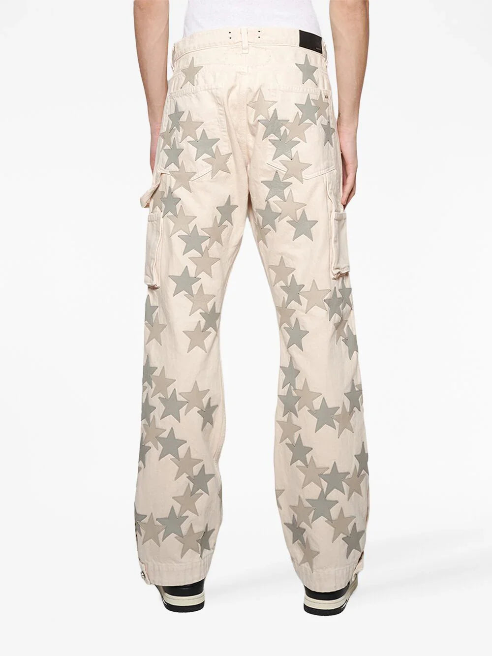 AMIRI pantalones rectos con estrellas estampadas