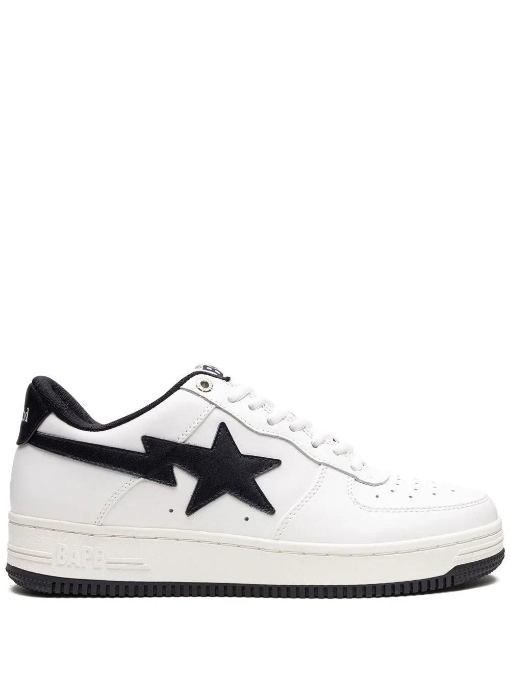 A BATHING APE® tenis Jjjjound x Bapesta white navy