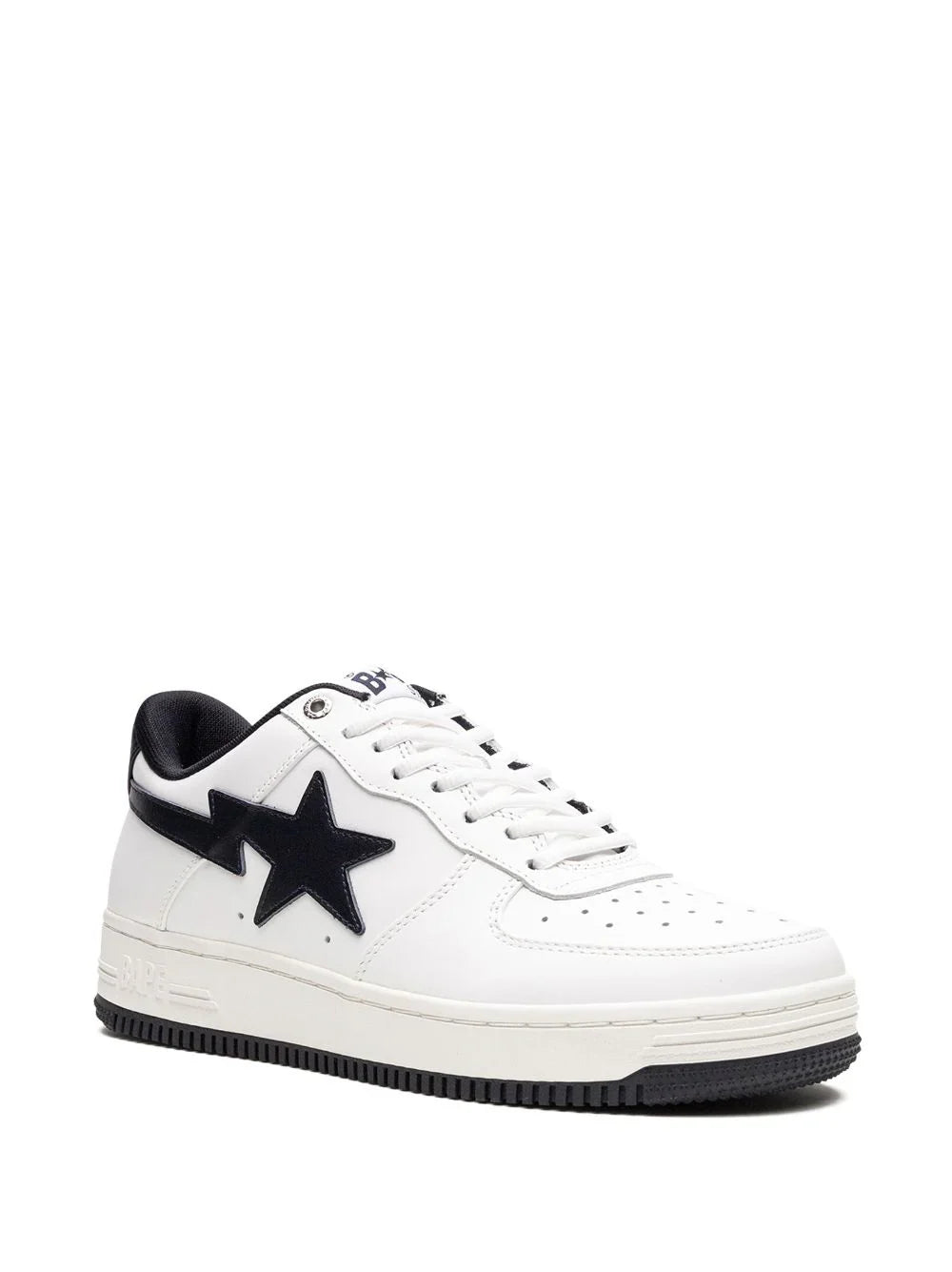 A BATHING APE® tenis Jjjjound x Bapesta white navy