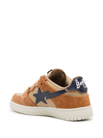 A BATHING APE® tenis con agujetas y parche de estrella