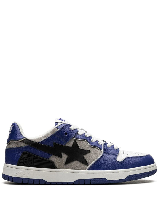 A BATHING APE® tenis bajos con paneles