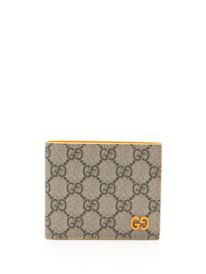 Gucci cartera con placa del logo GG