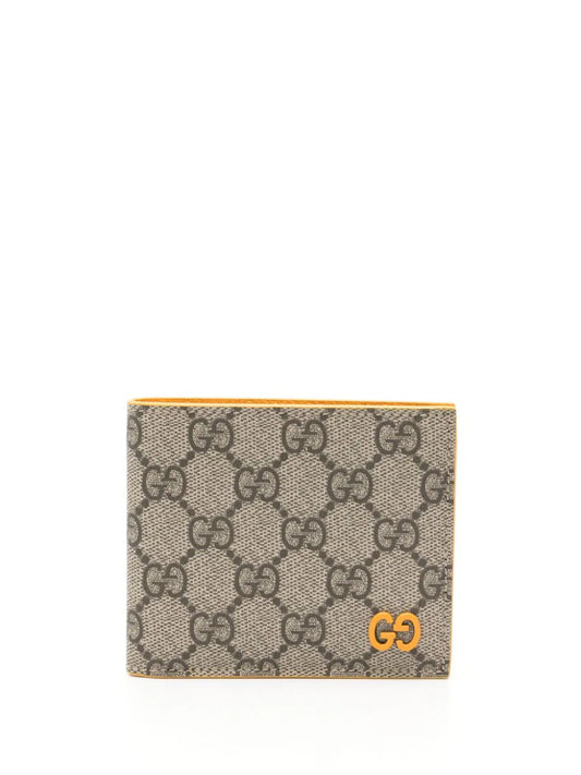 Gucci cartera con placa del logo GG