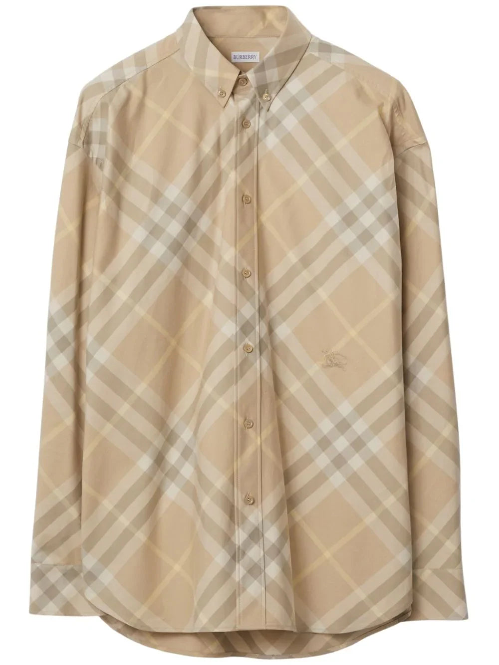 Burberry camisa con motivo Vintage Check