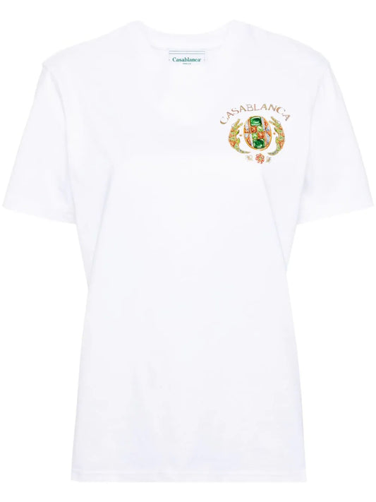 Casablanca playera Joyaux D'Afrique Tennis Club Mujer