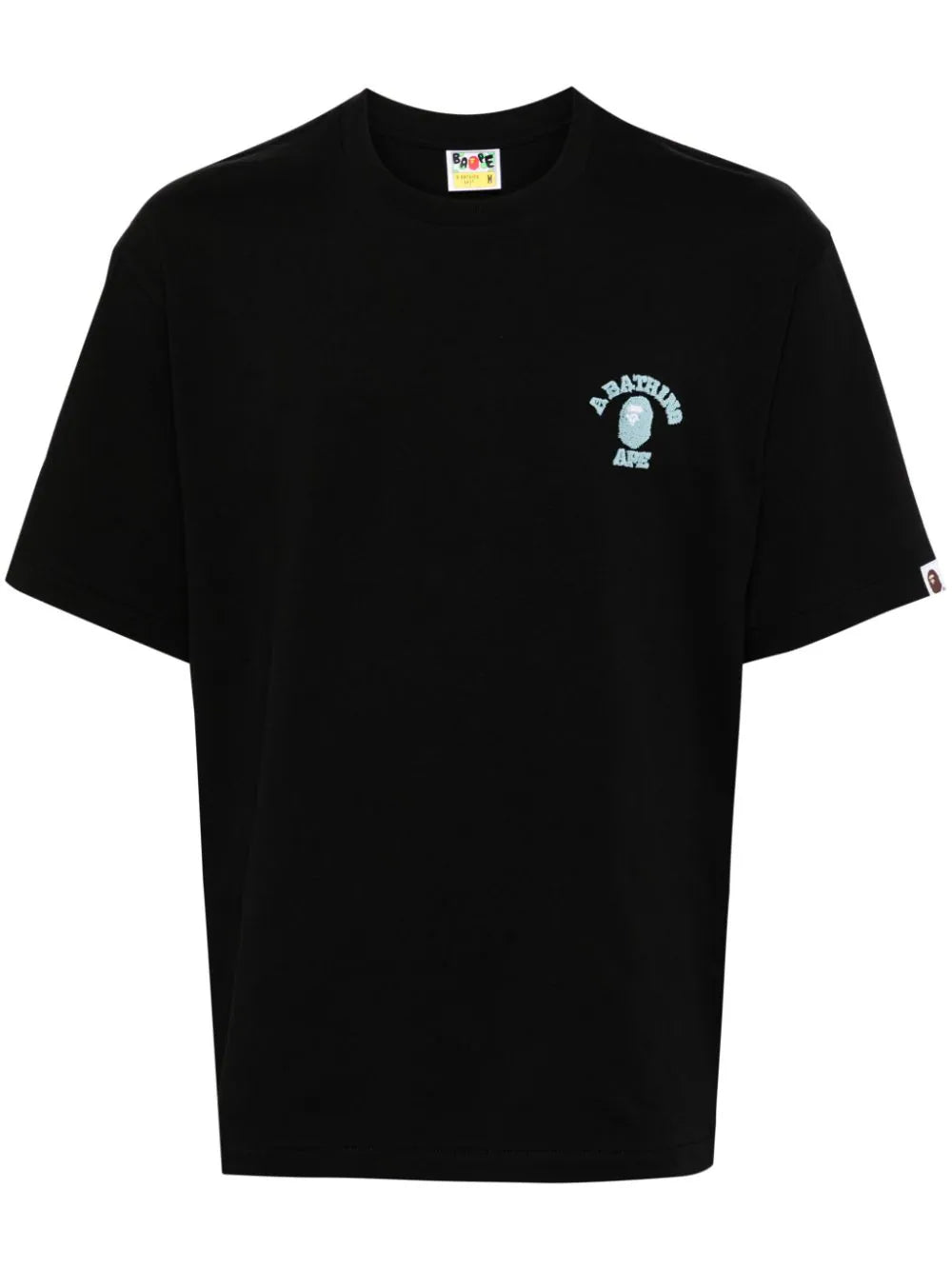 A BATHING APE® embroidered-logo cotton t-shirt