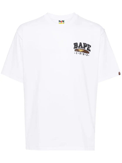 A BATHING APE® graphic-print cotton t-shirt