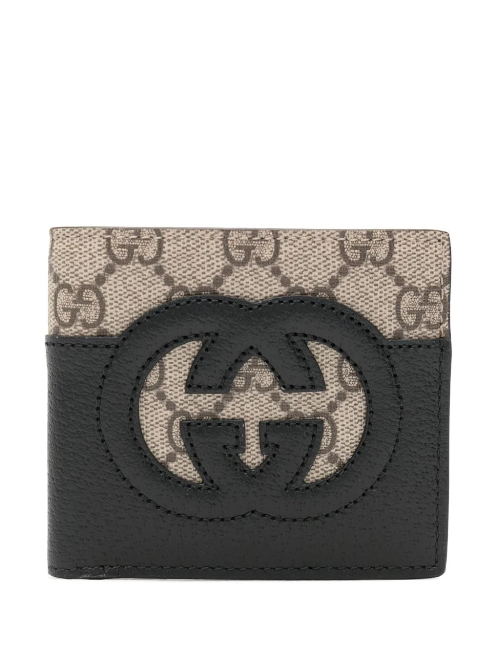 Gucci cartera con motivo G entrelazado