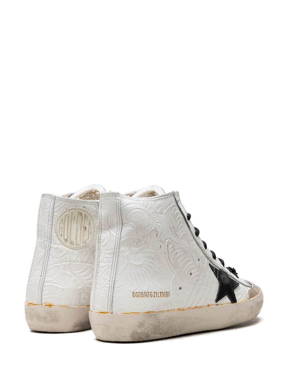 Golden Goose tenis Francy Penstar White/Gold/Black