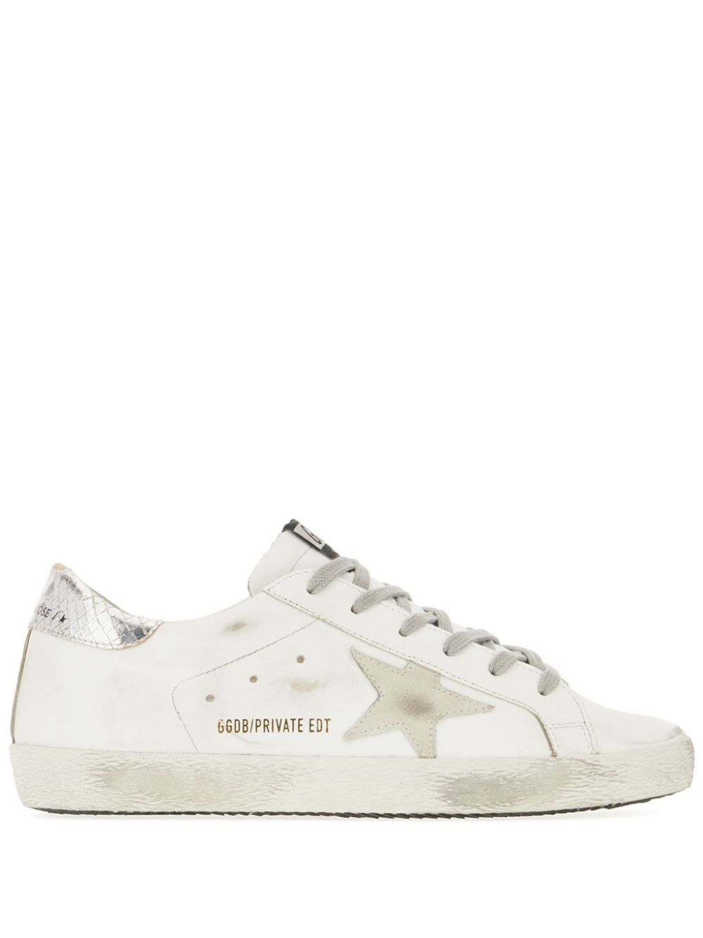 Golden Goose tenis con efecto envejecido