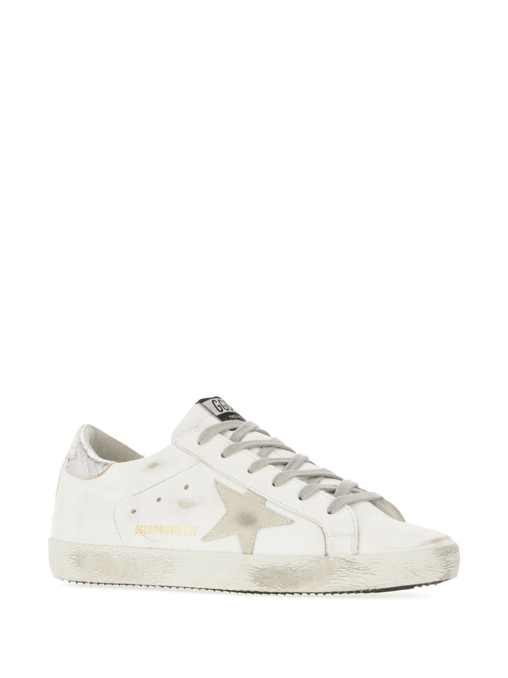 Golden Goose tenis con efecto envejecido