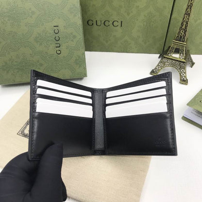 Cartera Gucci de Cuero Premium Color Negro