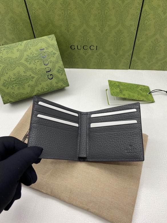 Cartera Gucci de Cuero Premium Color Gris