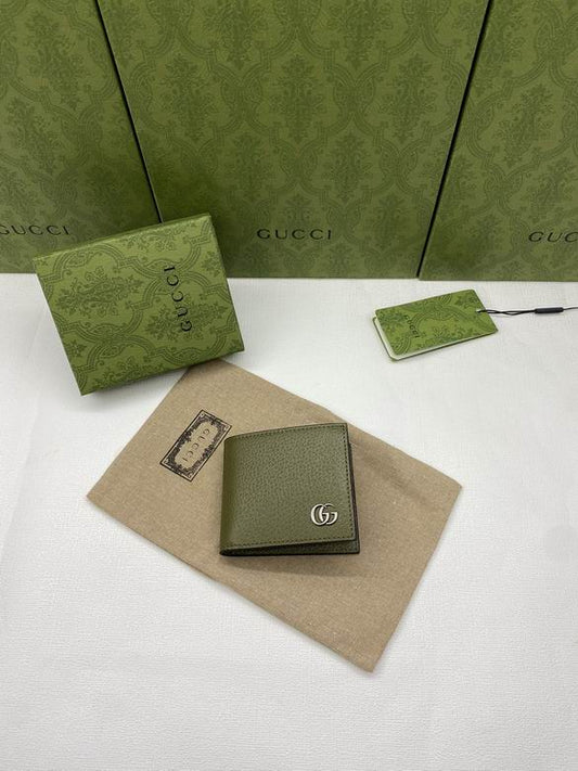 Cartera Gucci de Cuero Premium Color Verde