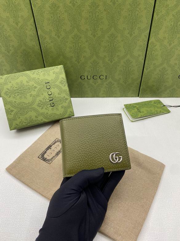 Cartera Gucci de Cuero Premium Color Verde