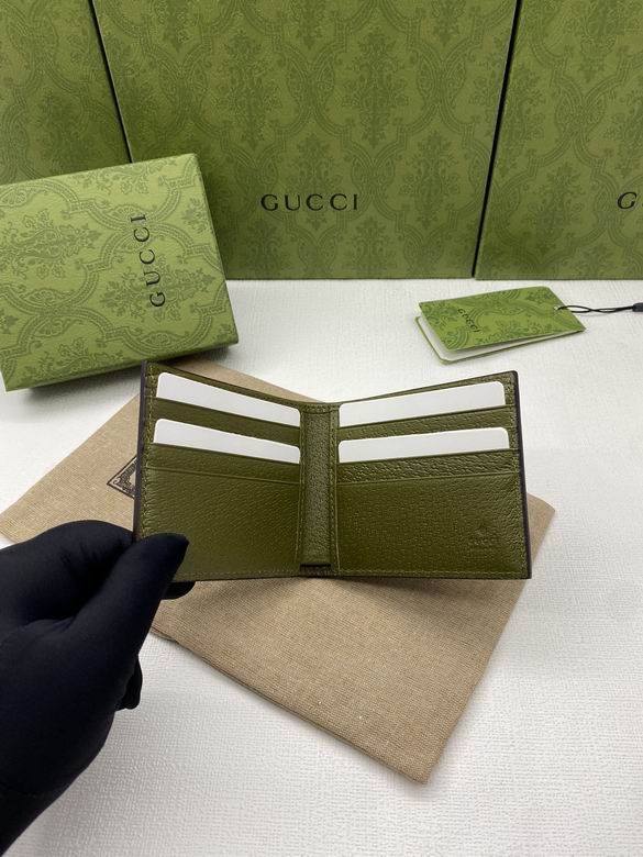 Cartera Gucci de Cuero Premium Color Verde