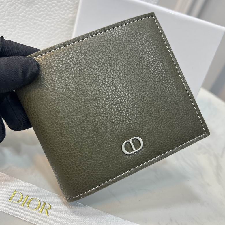 Cartera Christian Dior de Cuero Premium Color Verde