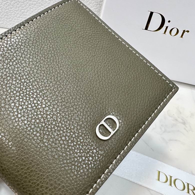 Cartera Christian Dior de Cuero Premium Color Verde