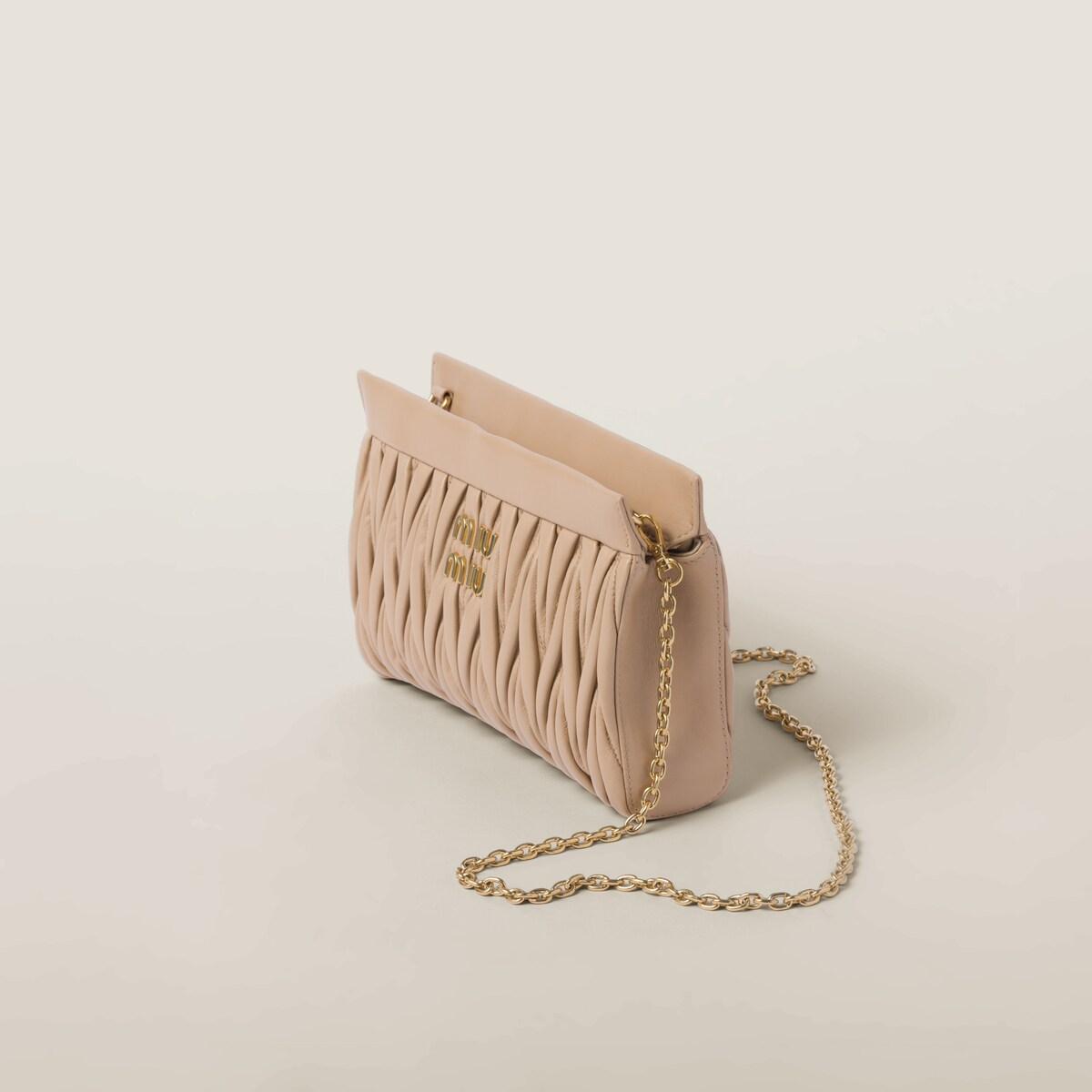 Miu Miu Cartera de mano de napa Matelassé