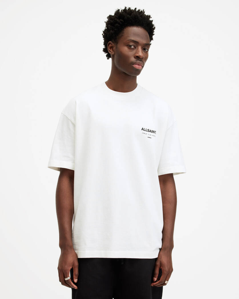 Playera ALLSAINTS Underground Oversized Crew Neck