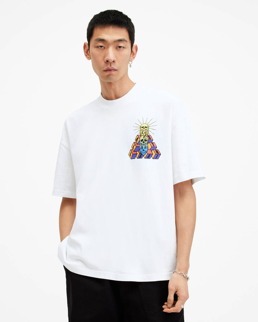 Playera ALLSAINTS Plateau Oversized Graphic Print