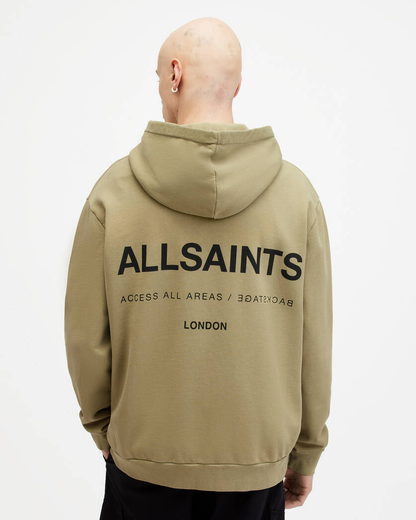 Hoodie ALLSAINTS Access Relaxed Fit Logo