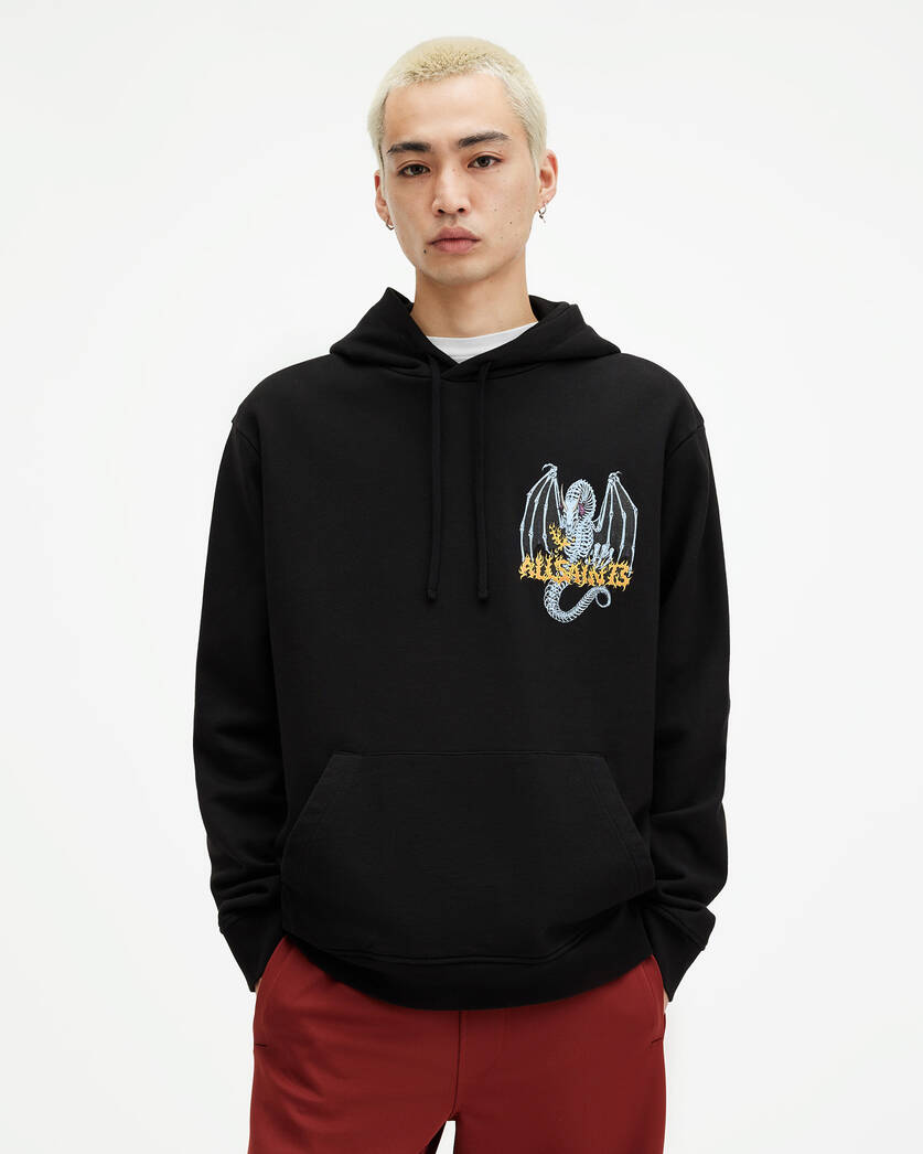 Hoodie ALLSAINTS Dragon Skull Pullover