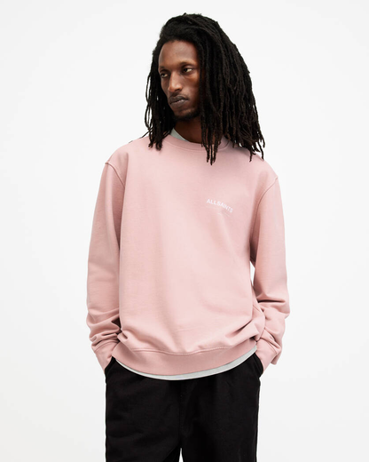 Hoodie ALLSAINTS Access Relaxed Fit Crew Neck