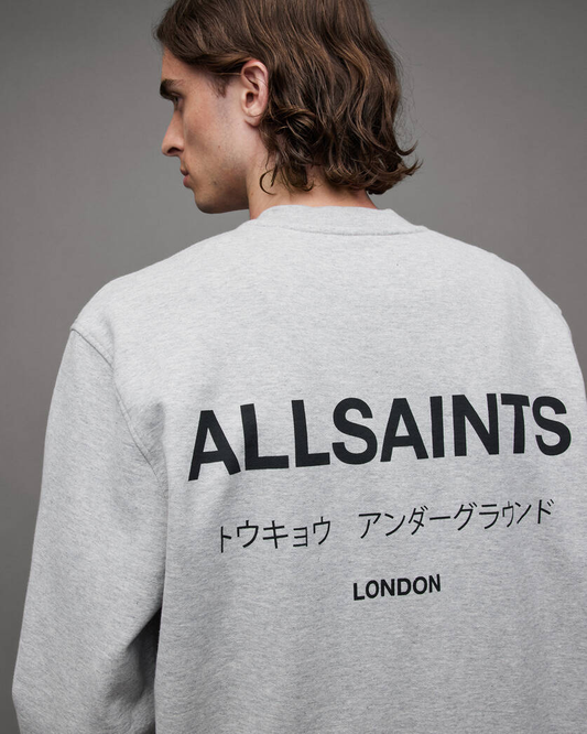 Hoodie ALLSAINTS Underground Oversized Crew