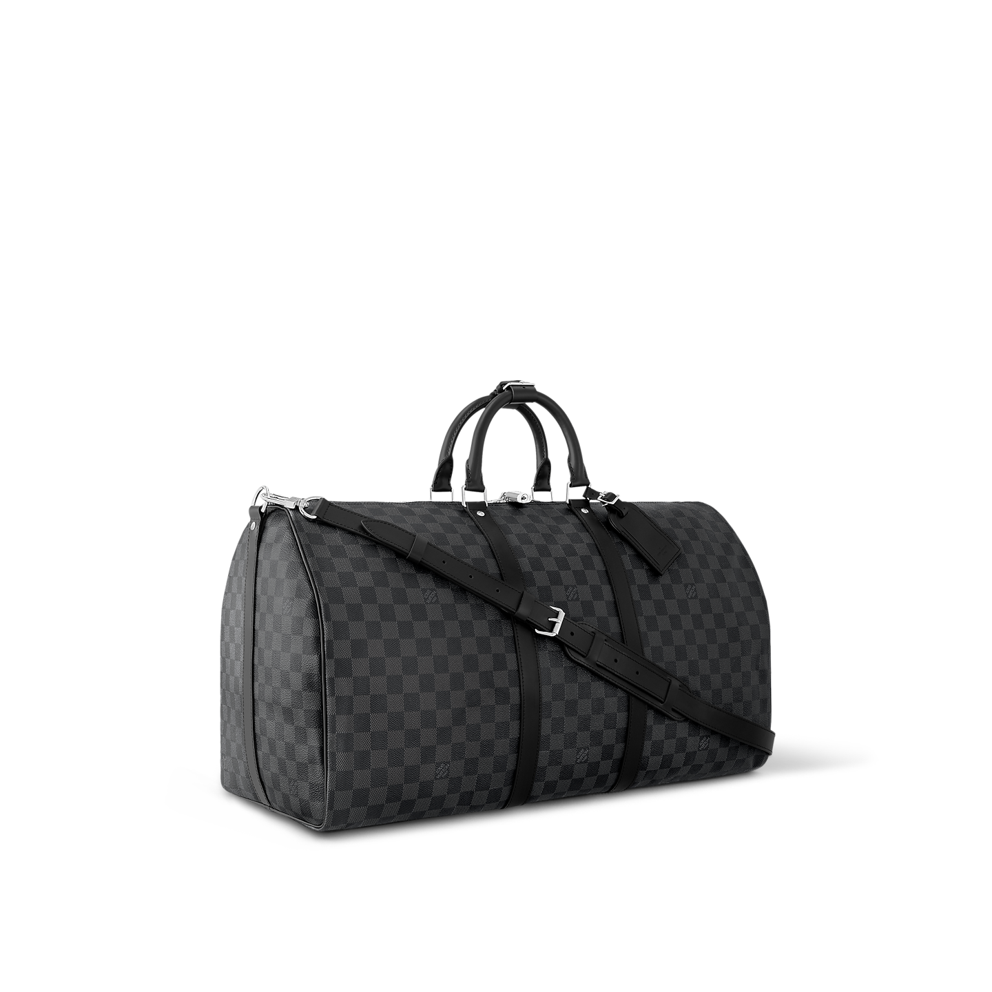 Bolsa Louis Vuitton Keepall 55 Canvas Damier Graphite