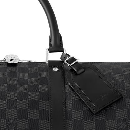 Bolsa Louis Vuitton Keepall 55 Canvas Damier Graphite