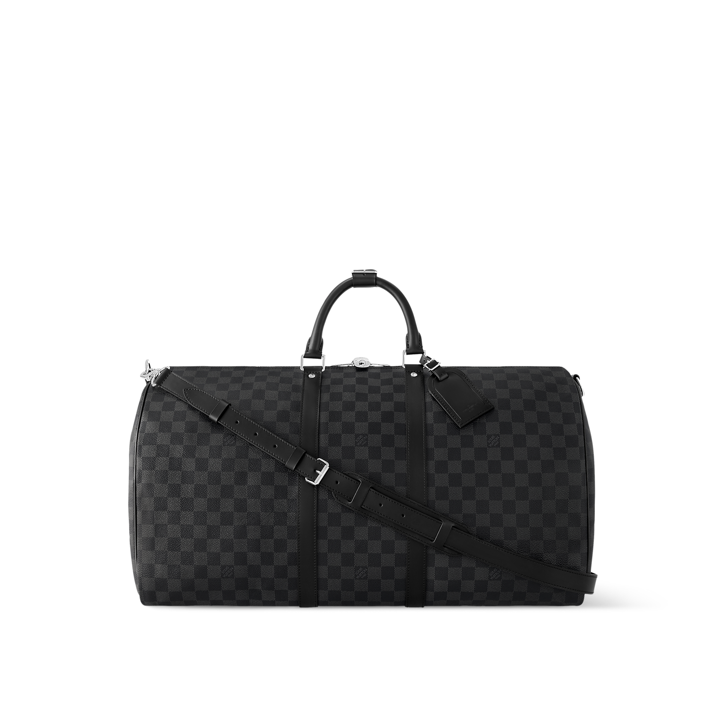 Bolsa Louis Vuitton Keepall 55 Canvas Damier Graphite