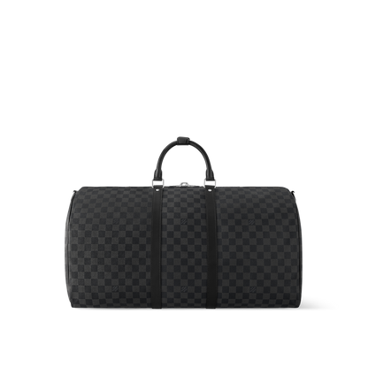 Bolsa Louis Vuitton Keepall 55 Canvas Damier Graphite