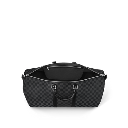 Bolsa Louis Vuitton Keepall 55 Canvas Damier Graphite